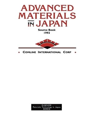 cover image of Advanced Materials in Japan